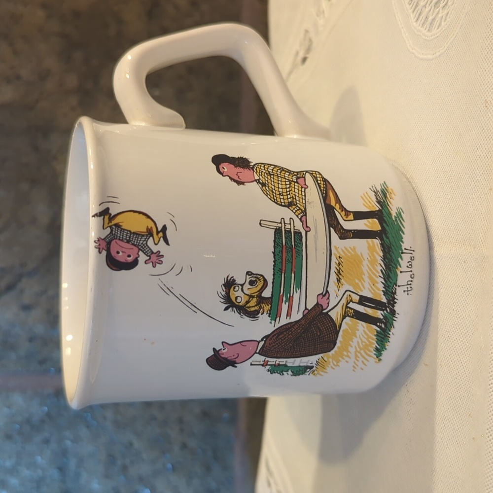 Vintage Thelwell Cup Mug , Tam's made in England